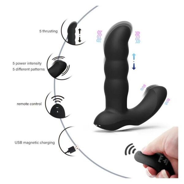 Ampex P-Spot Anal Massager with Thrusting - Image 11
