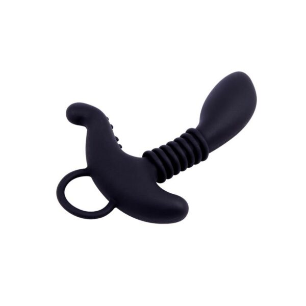 Butt Plug Booty Exciter Silicone Black - Image 9