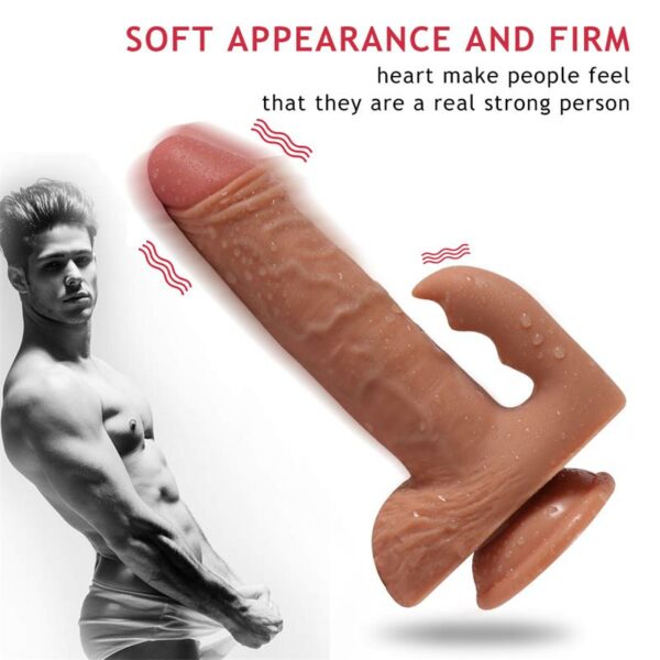 Austin Dildo with 20 Modes of Vibration and Clitoris Stimulator - Image 17