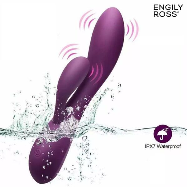 Bacall 3.0 Vibe Injected Liquified Silicone Double Motor USB - Image 8