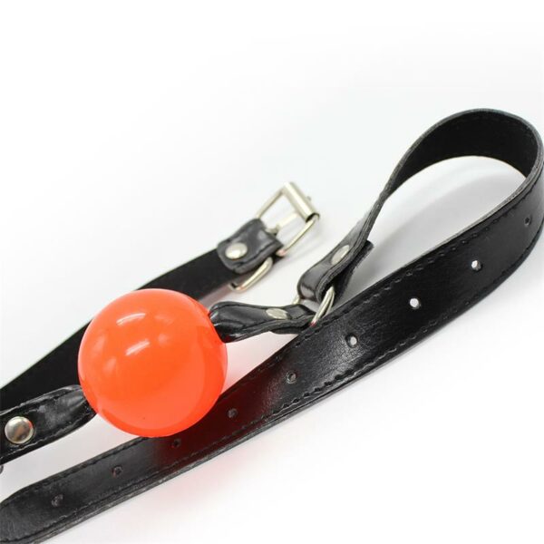 Ball Gag Black/Red - Image 5