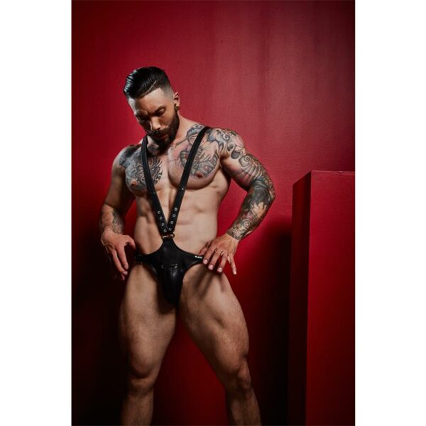 BL4CK07 Body Harness Dungeon One Size - Image 6