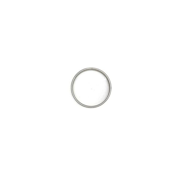 Bondage Play Steel Cock Ring Silver - Image 621