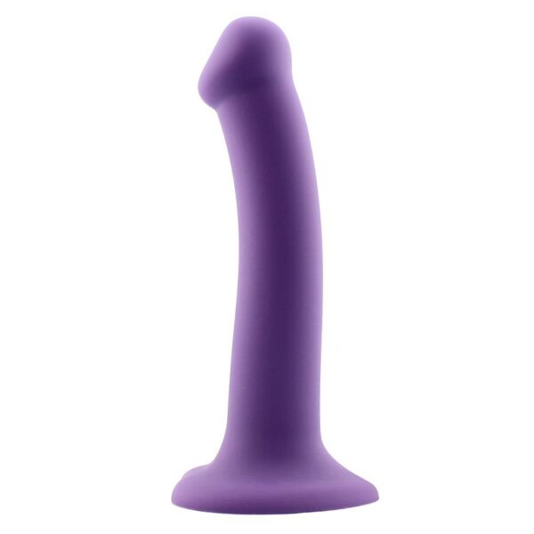 Bouncy Liquid Silicone Dildo Hiper Flexible 7.5 - 19 cm Size L Purple - Image 3