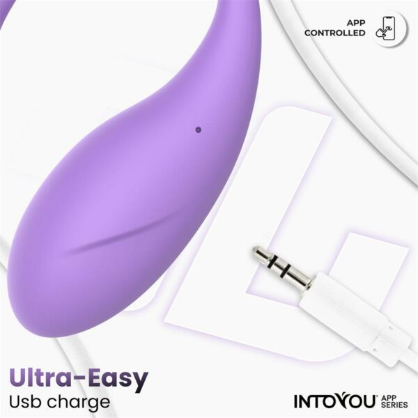 Bulby Egg Vibrator with App Lavander - Image 7