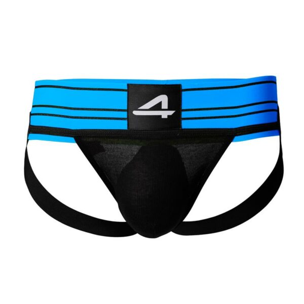 C4M15 Rugby Jockstrap Electric Blue - Image 5