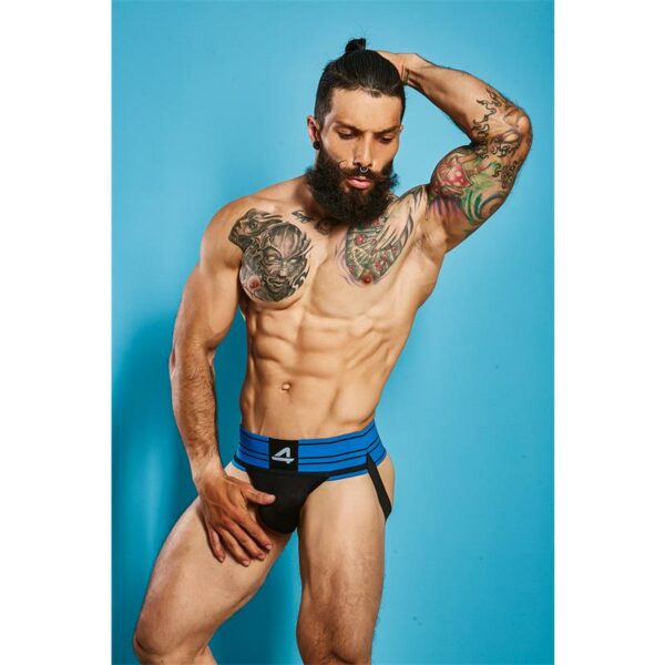 C4M15 Rugby Jockstrap Electric Blue - Image 6