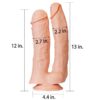 Double Dildo King 12 Flesh - Image 3