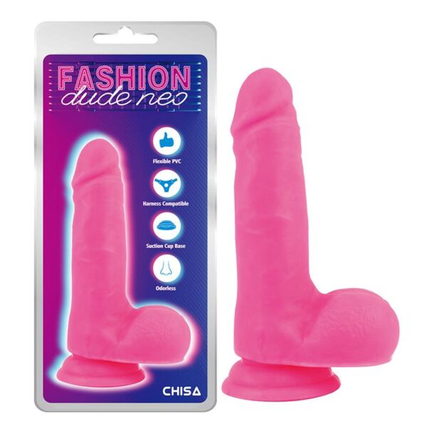 Dual Density Dildo Pink 7 - Image 6