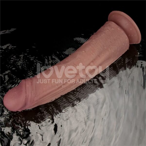 Dual Density Dildo with Vibration 10,5 - Image 4