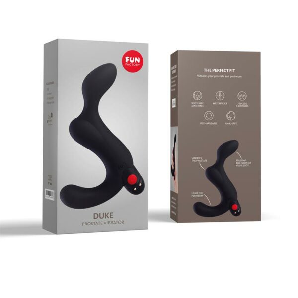 Duke Prostatic Vibrator Black - Image 4