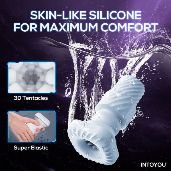 Elon Intelligent Masturbator with Up and Down Movement, Vibration, Heat and Phone Holder - Image 13