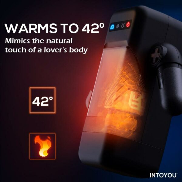 Elon Intelligent Masturbator with Up and Down Movement, Vibration, Heat and Phone Holder - Image 14
