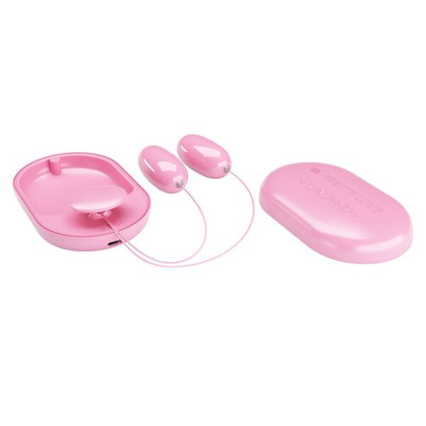 Fun Box Vibrating Bullets with Remote Pink USB - Image 6