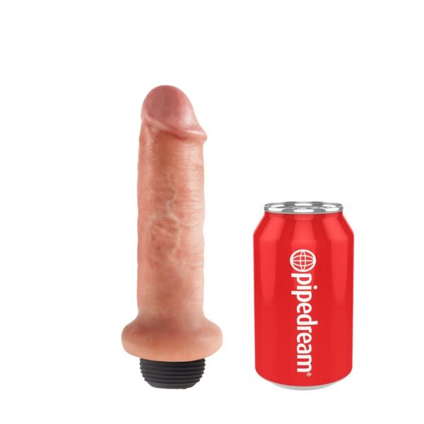 King Cock 6 Squirting Cock - Flesh - Image 3