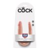King Cock Double Penetrator Cock Small 5 - Flesh - Image 5