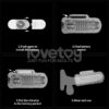 Knights Ring Vibrating Dual Purpose Sleeve Drip - Image 4