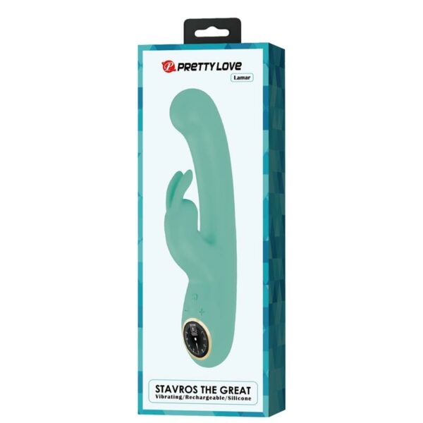 Lamar Vibrator G-Spot Rabbit Mint - Image 4