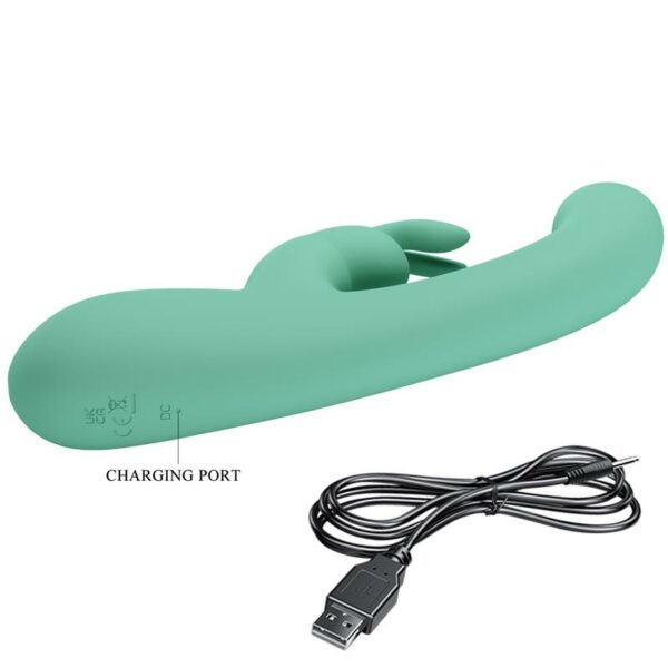 Lamar Vibrator G-Spot Rabbit Mint - Image 8
