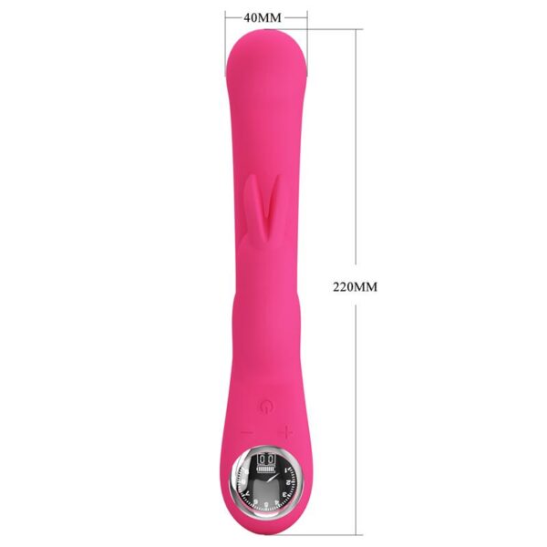 Lamar Vibrator G-Spot Rabbit Pink - Image 12