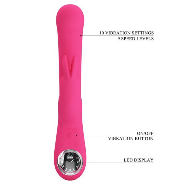 Lamar Vibrator G-Spot Rabbit Pink - Image 5