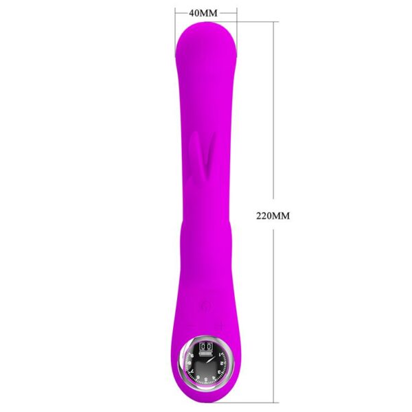 Lamar Vibrator G-Spot Rabbit Violet - Image 6