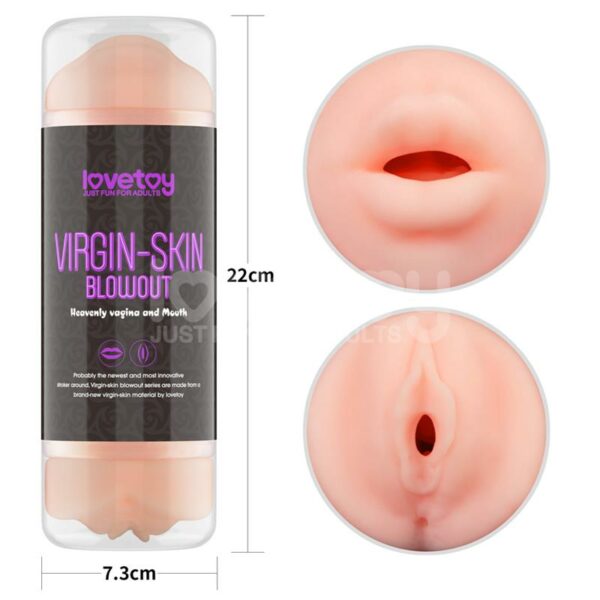 Male Masturbator Virgin-skin Vagina and Mounth - Image 12
