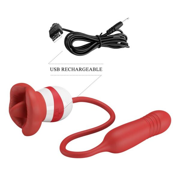 Mouth Vibrator with Licking and Thrusting Ashlyn - Image 9
