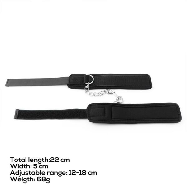 Neoprene Velcro handcuffs - Image 4