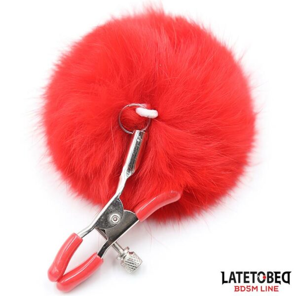 Nipple Clamps Adjustable with Fur - Image 5