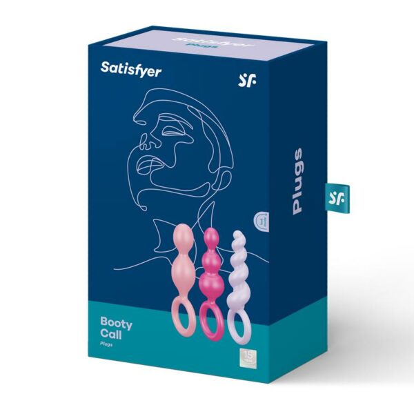 Pack 3 Plugs Silicone Colored - Image 4