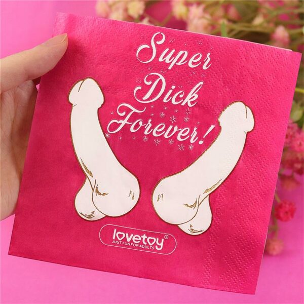 Party Paper Napkins Pack of 10 - Image 5