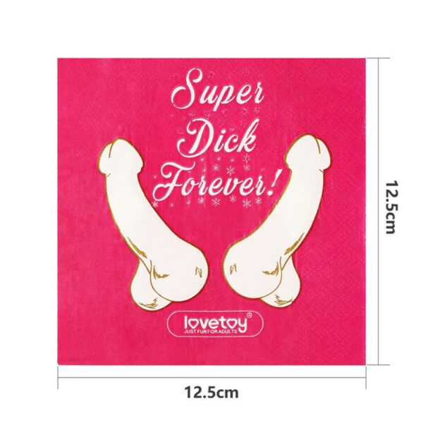 Party Paper Napkins Pack of 10 - Image 6