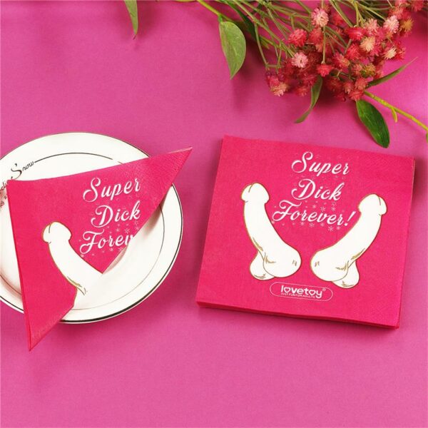 Party Paper Napkins Pack of 10 - Image 7