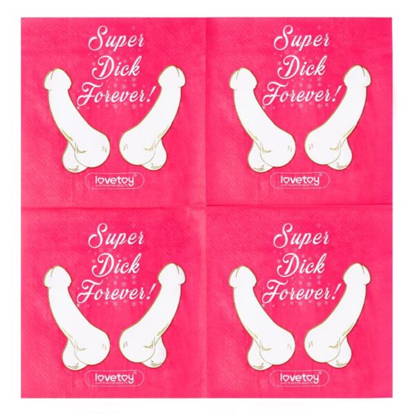Party Paper Napkins Pack of 10 - Image 8