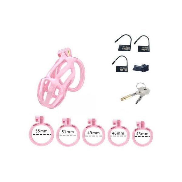 Penis Cage PC02 Pink - Image 5