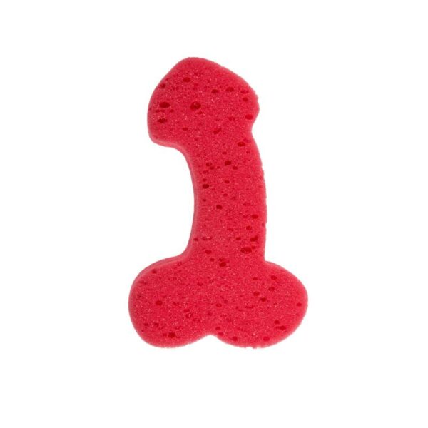 Penis Shaped Bath Sponge Random Color 1 Unit - Image 4