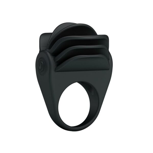 Pretty Love Vibrating Cock Ring Chester Black - Image 3