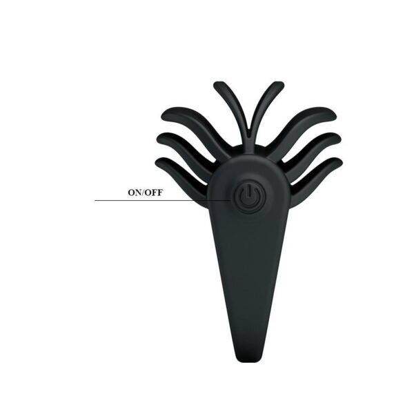 Pretty Love Vibrating Cock Ring Chester Black - Image 6