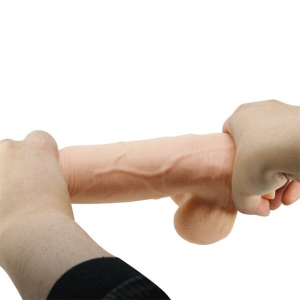Realistic Vibrator with Remote Control, Dual Density, and Sliding Skin - Image 12