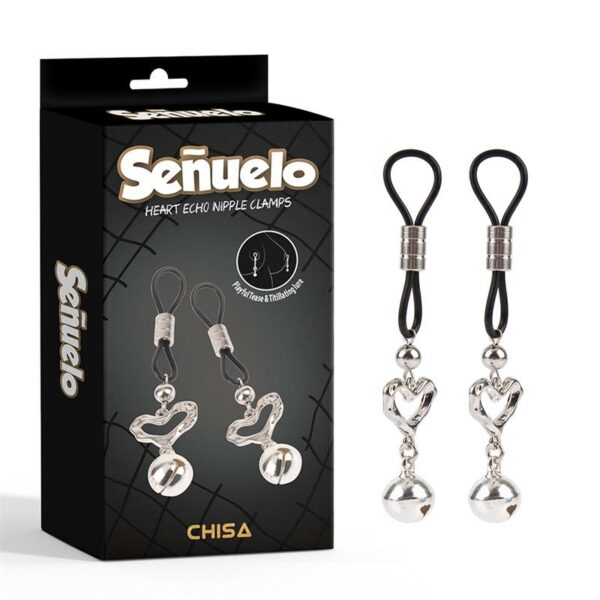 Señuelo Heart Echo Nipple Clamps - Image 5