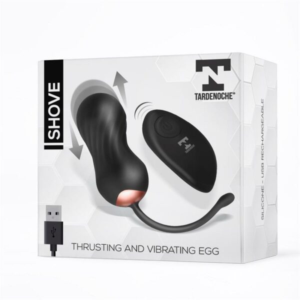 Shove Thrusting and Vibrating Egg with Remote Control - Image 5