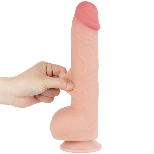 Sliding Skin Dual Layer Dildo 9.5 - Image 12