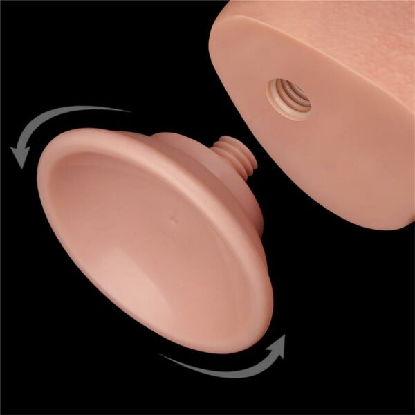 Sliding Skin Dual Layer Dildo 9.5 - Image 13