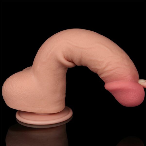 Sliding Skin Dual Layer Dildo 9.5 - Image 3