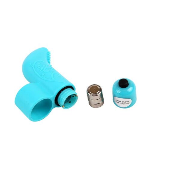Stimulator MisSweet 7.6 x 2.2 cm Silicone Blue - Image 6