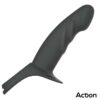 Strap-On with Hollow Dildo Premium Silicone Size L Black - Image 5