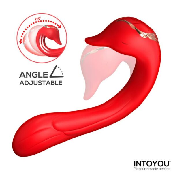 Swana Vibrator Licking Tongue with Angle Adjustable - Image 3