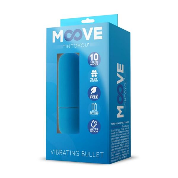 Vibrating Bullet 10 Functions Blue - Image 3