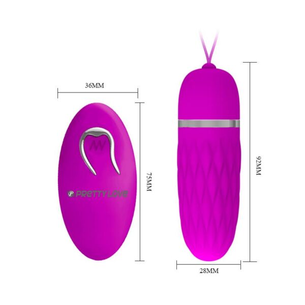 Vibrating Egg Dawn Purple - Image 3